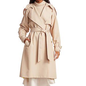 Alice + Olivia Adrien Trench Coat